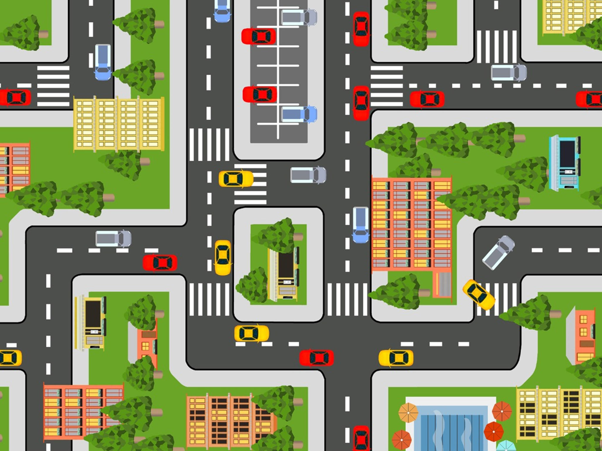 city life rug